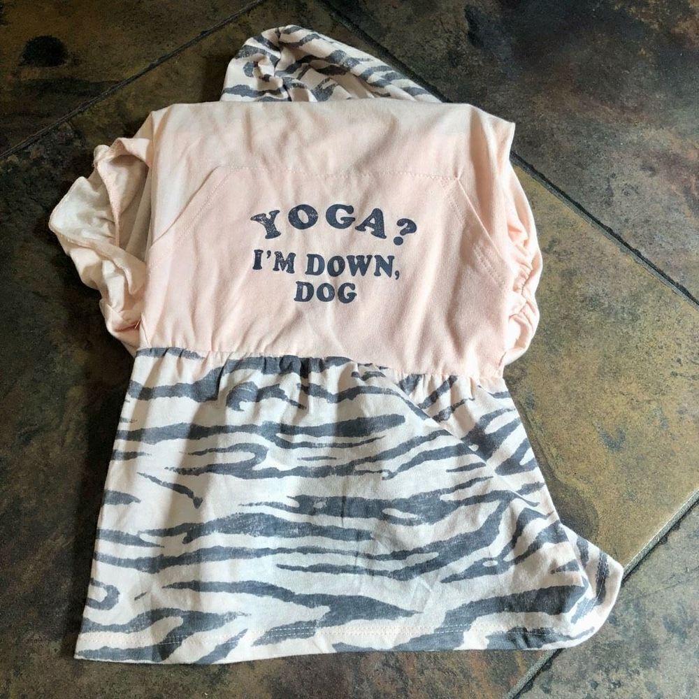NWT Grayson Pup The Label Yoga? I’m Down Dog Outfit Dress Size XL (22-25 IN)